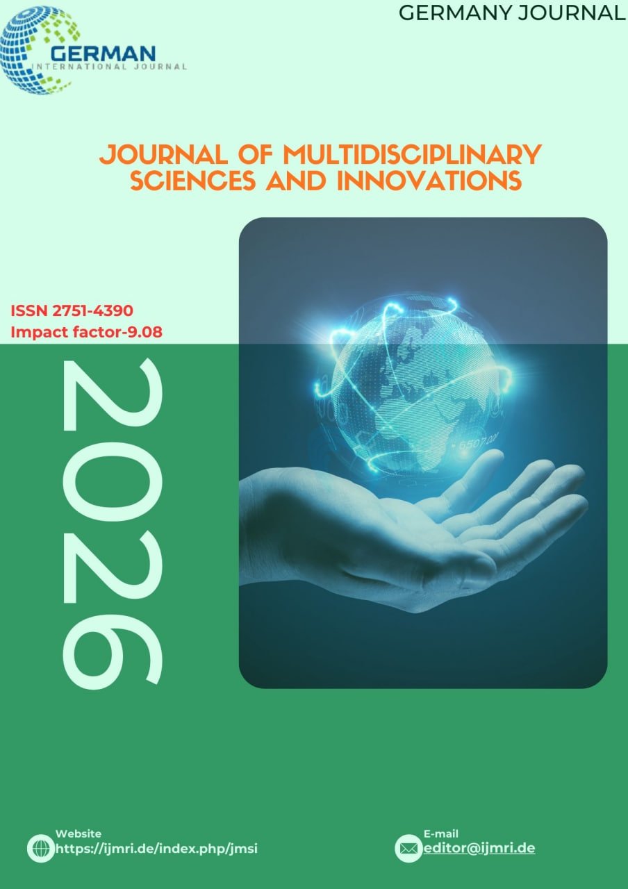 					View Vol. 5 No. 03 (2026): Journal of Multidisciplinary Sciences and Innovations
				